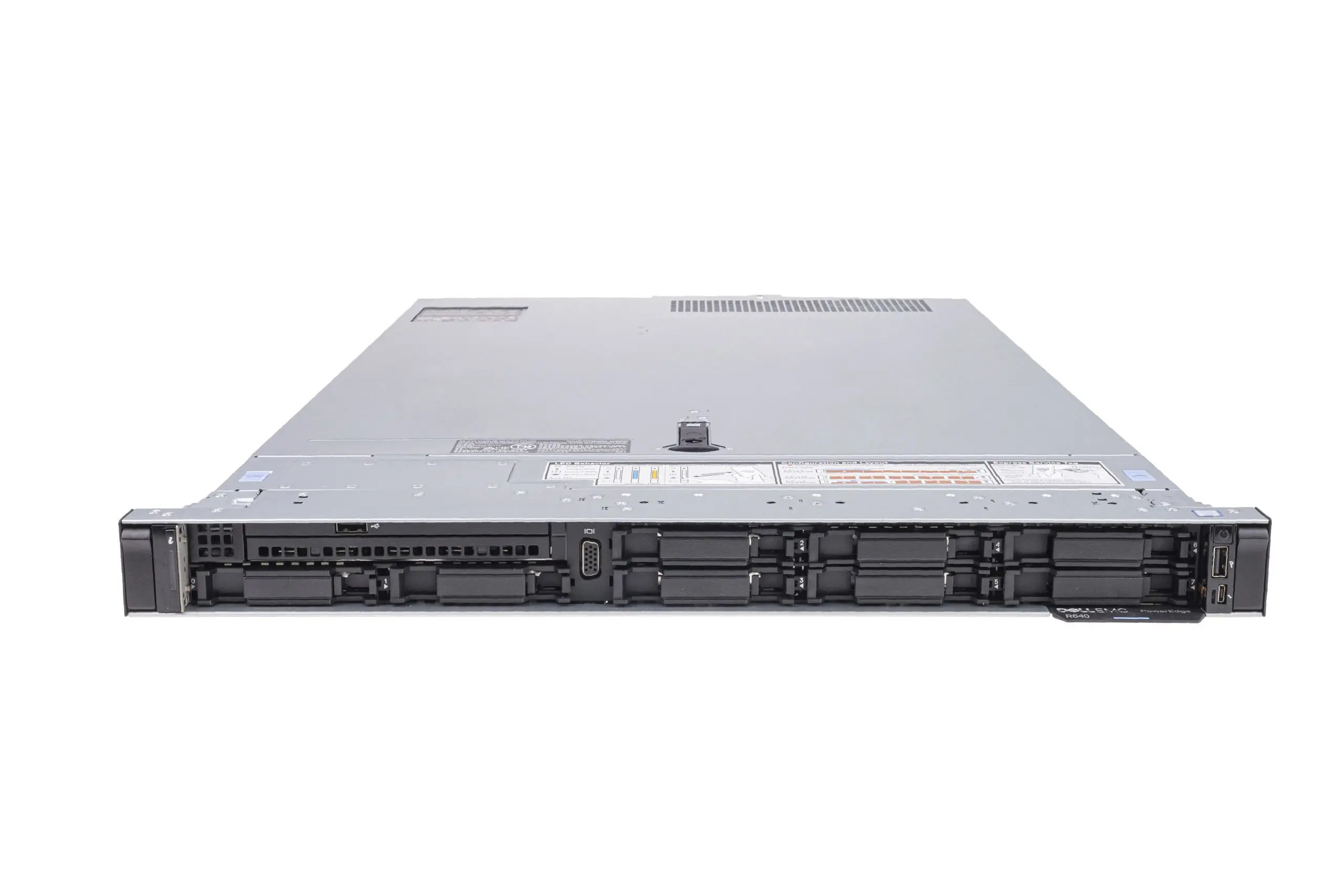 2.El Server Dell R640 2x6138 Gold 64GB RAM 4x16GB 2400T 3 Adet HDD Kizak 8x2,5 SFF 2x750W Power Supply RAID +Batarya