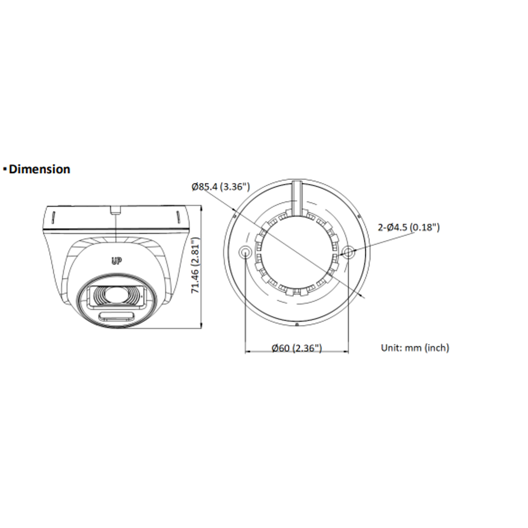 hilook-hikvision thc-t127-lps 2MP 2.8MM ColorVu Smart Dual Light Sesli Dome Kamera ek görsel